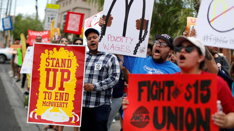 McDonald’s SPIES on its employees seeking minimum wage of $15 per hour
