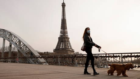 Paris among 16 areas of France plunged into month-long lockdown as third Covid-19 wave rips through country
