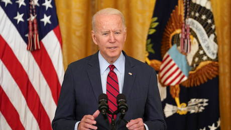 ‘Journalism is not a crime’: Biden accuses Beijing of ‘denying basic liberties’ following the closure of Apple Daily