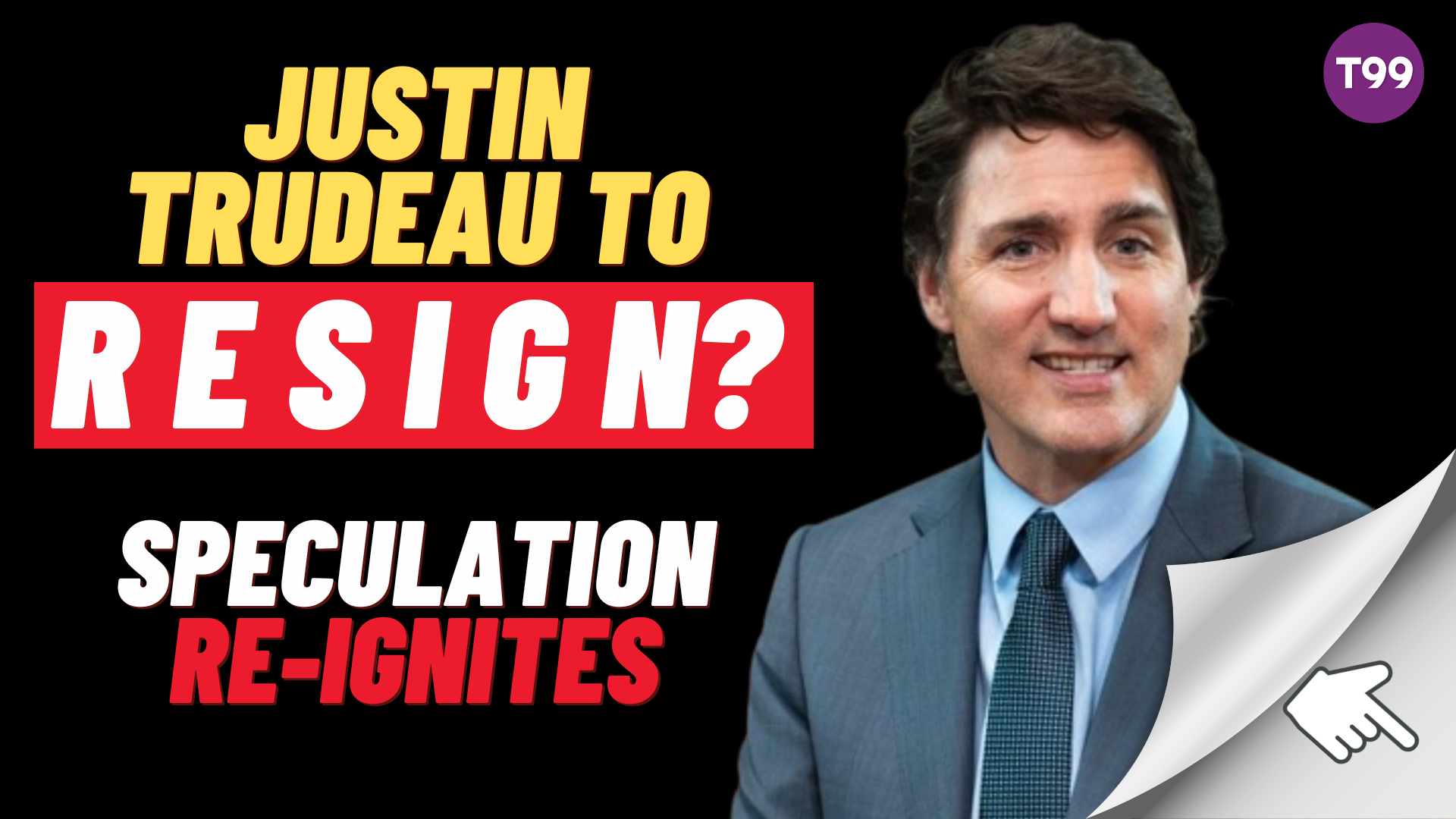 Canadians speculate about possible Trudeau resignation Toronto 99