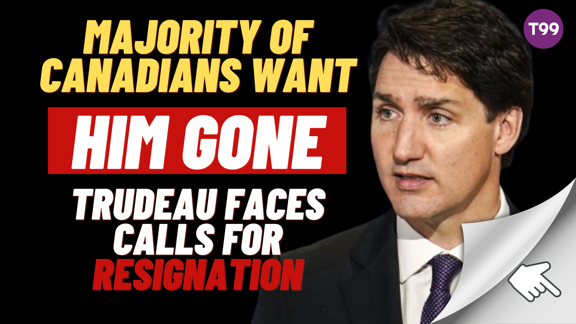 THE END 68 of Canadians want Trudeau to resign from the Liberals
